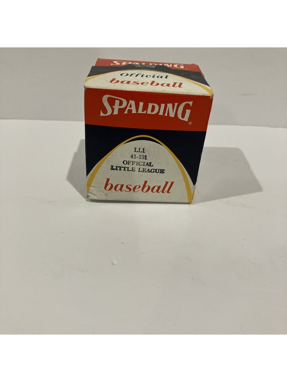 VINTAGE Spalding Official Little League Baseball Sealed Box 41-131 NEW in Box